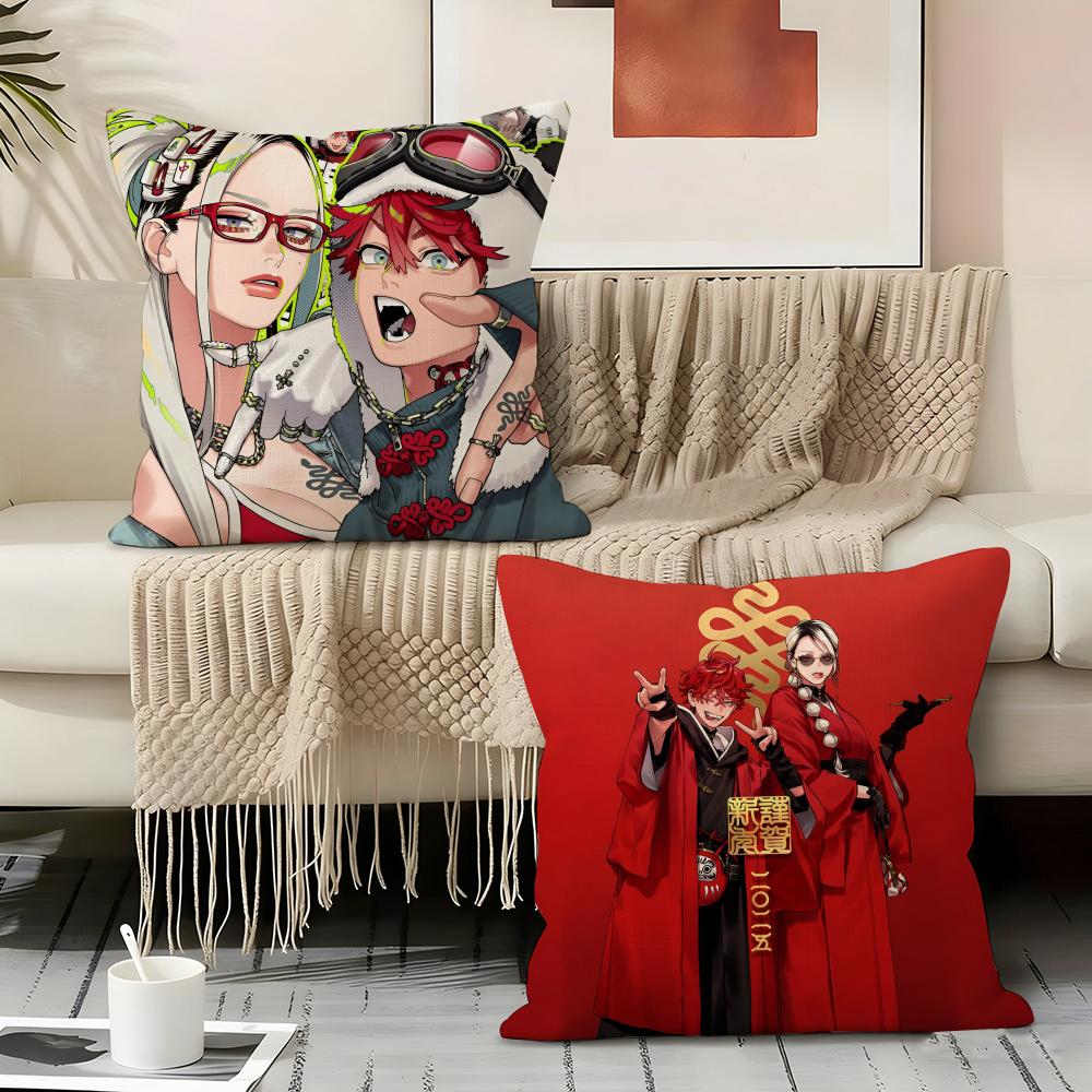 Горячая аниме G-Gokurakugai Наволочка pillowcase, двусторонняя печать, подушка для дивана, подушка для изголовья кровати