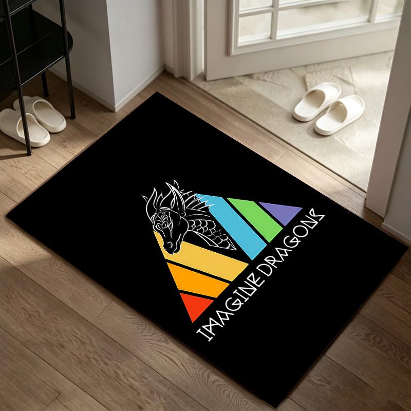 imagine dragons A rug suitable for office chair areas living rooms and computer desks perfect for home offices and an ideal holiday gift