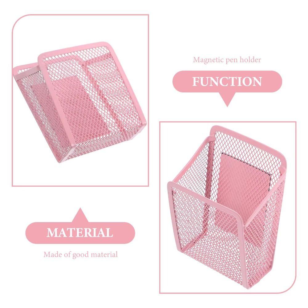 Wall-Mountable Mesh Marker Holder Multifunctional Pen Holder  Home Office