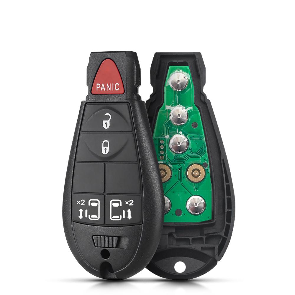Dandkey 433Mhz IYZ-C01C M3N5WY783X Remote Smart Key For Chrysler Jeep Dodge Vehicle Charger Challenger Durango Grand Caravan Fob