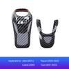 Valve Stems Caps VW Car Shift Stick Cover Carbon Fibre Sports Gear Lever Cap For Volkswagen Polo Golf GTI CC Tiguan Arteon Passa zd7