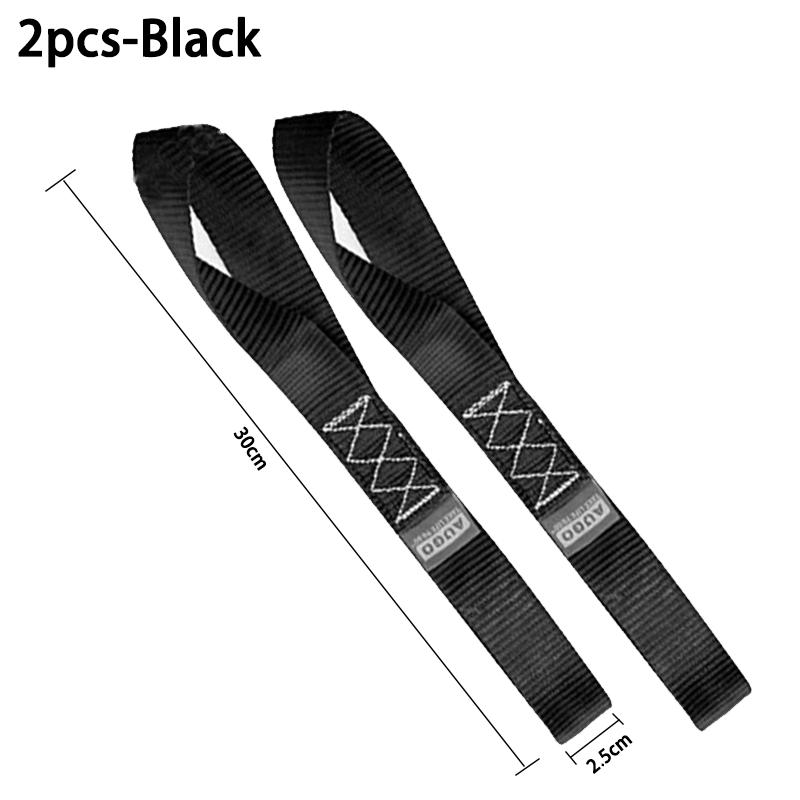 2/4pcs Motorcycle Tie Down Luggage Bandage Soft Straps Towing Ropes For Car Motorbike Hauling Belt Loops Band Tensioning Belts