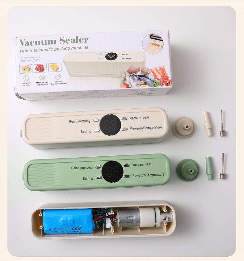 Portable Automatic Vacuum Sealer for Freshness Preservation