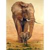DIY Elephant 5D Diamond Painting Full Round Drill Animal Diamond Embroidery Cross Stitch Kits Wall Art Home Decor