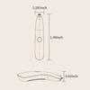 Pet Hair Trimmers With LED Lights Electric Cordless Pet Hair Trimmer USB Rechargeable Dog Trimmers Clippers Dog Grooming Clippers for Small Dogs Cats