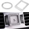 Car Console Clock Watches Time Decoration Ring Cover Sticker For Mercedes Benz C Class W205 E W213  CLS  S W222 W221 Class