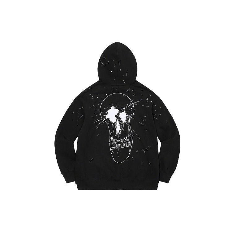 Supreme Ralph Steadman Skull Hooded Sweatshirt SUP-SS22-264
