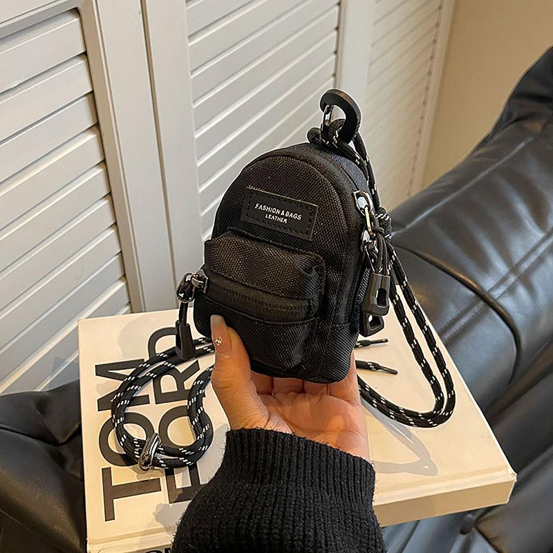 Мужской дорожный рюкзак, маленькая нагрудная сумка, дорожная сумка-кошелек для женщин, новая мини-сумка с подвеской, сумка для хранения ключей и гарнитуры для карт