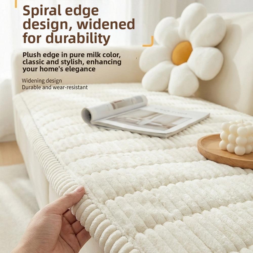 Soft Thick Sofa Slipcover Non-Slip Couch Sitting Mat New Sofa Cover Pad for Dogs Cats