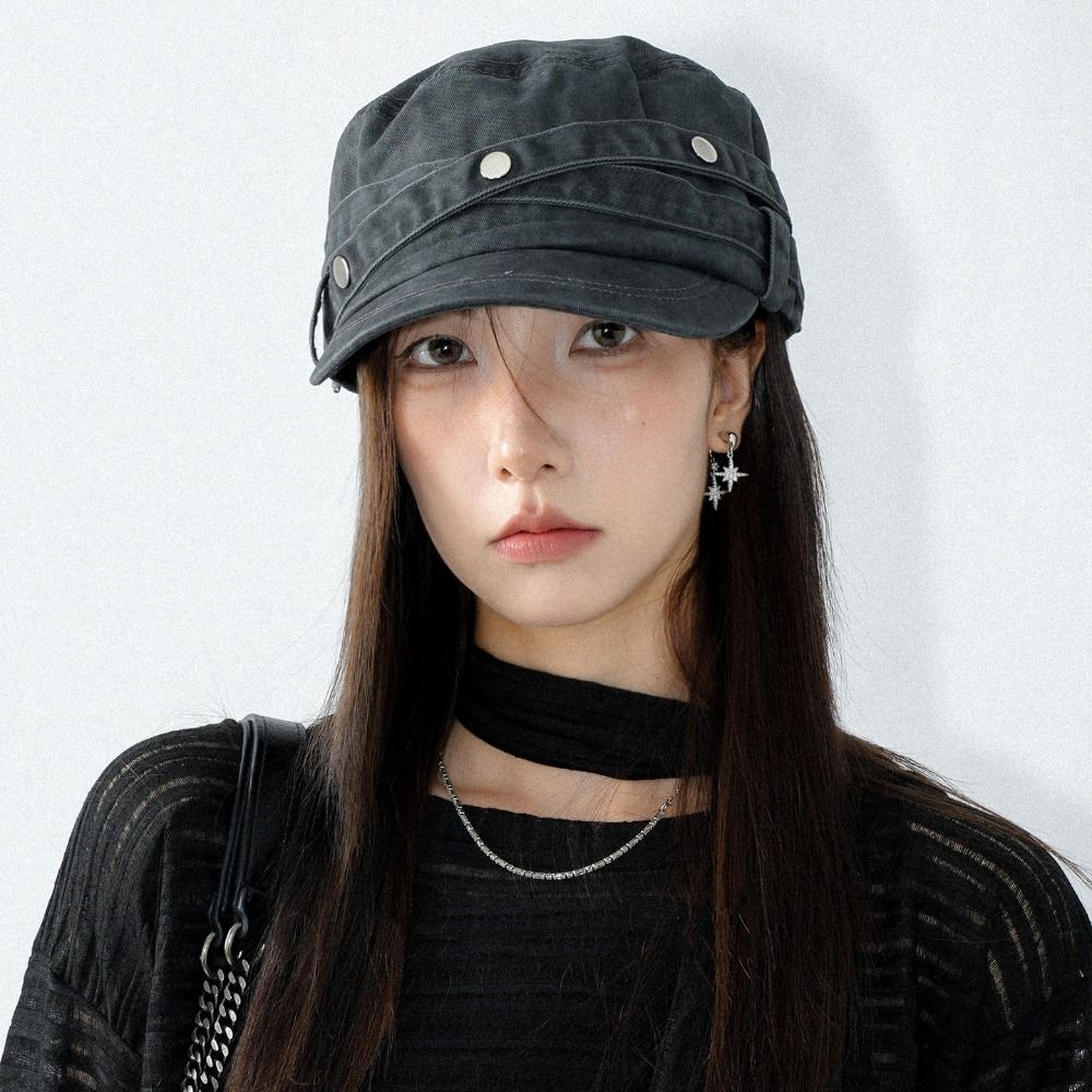 Cotton Rivet Peaked Cap Spice Girls Retro Baseball Cap Retro Beret  Autumn