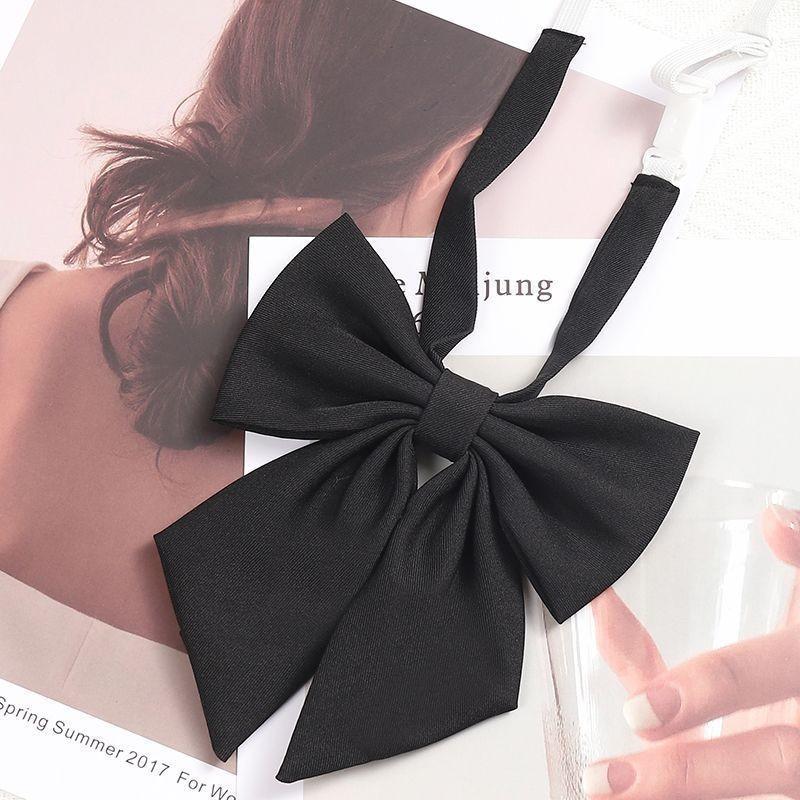 Темно-синяя школьная лента для JK-униформы из полиэстера для повседневной носки