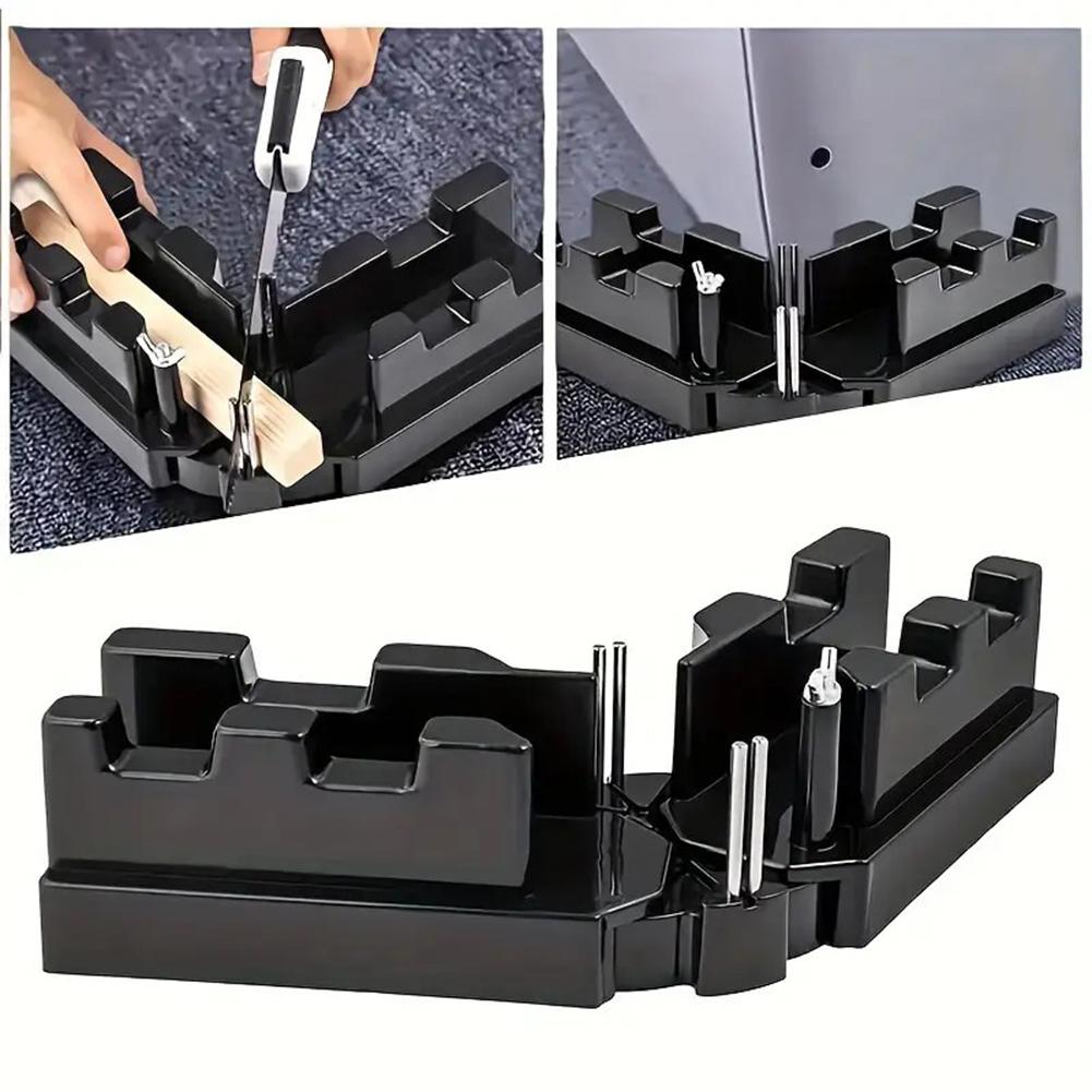 2 In 1 Mitres Measuring Tool,Precise Miter Saw Protractor 85-180°Bevels Cutting Tool,Multi-Angle Measurement Jig Precise Cut