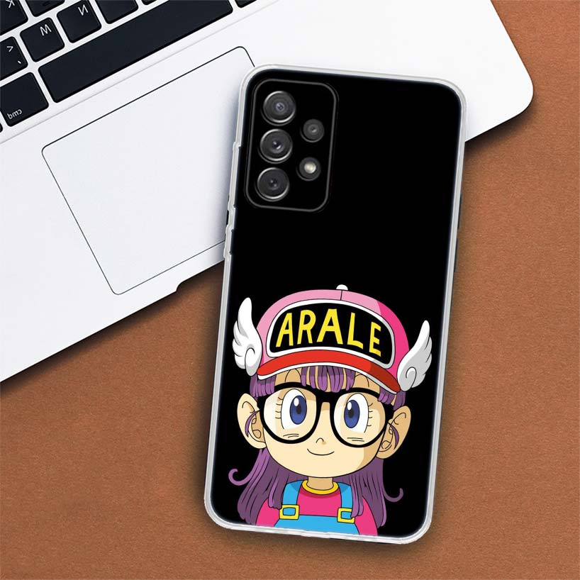 Аниме чехол для телефона Dr Slump Arale для Samsung Galaxy A53 A52 A73 A72 A12 5G A13 A22 A23 A32 A33 A02S A03S A42 A43 A50S Coque