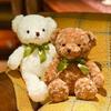 Soft And Cuddly Plush Teddy Bear Doll With Ribbon Ideal For Birthday Gifts For Girls