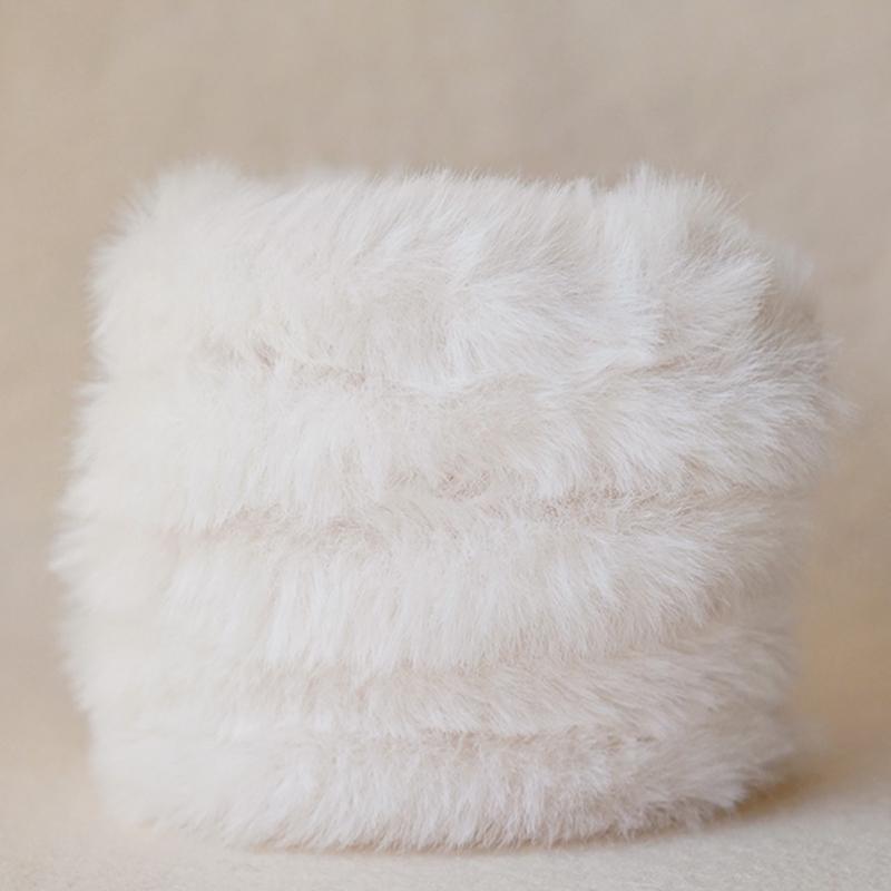 1 шт., искусственная кроличья шерсть, пушистые игрушки, материалы, плюшевые куклы, скручивающие палочки, 40 мм