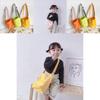Stylish Korean Autumn Winter Kids Shoulder Bag Cute Mini Crossbody Canvas Purse