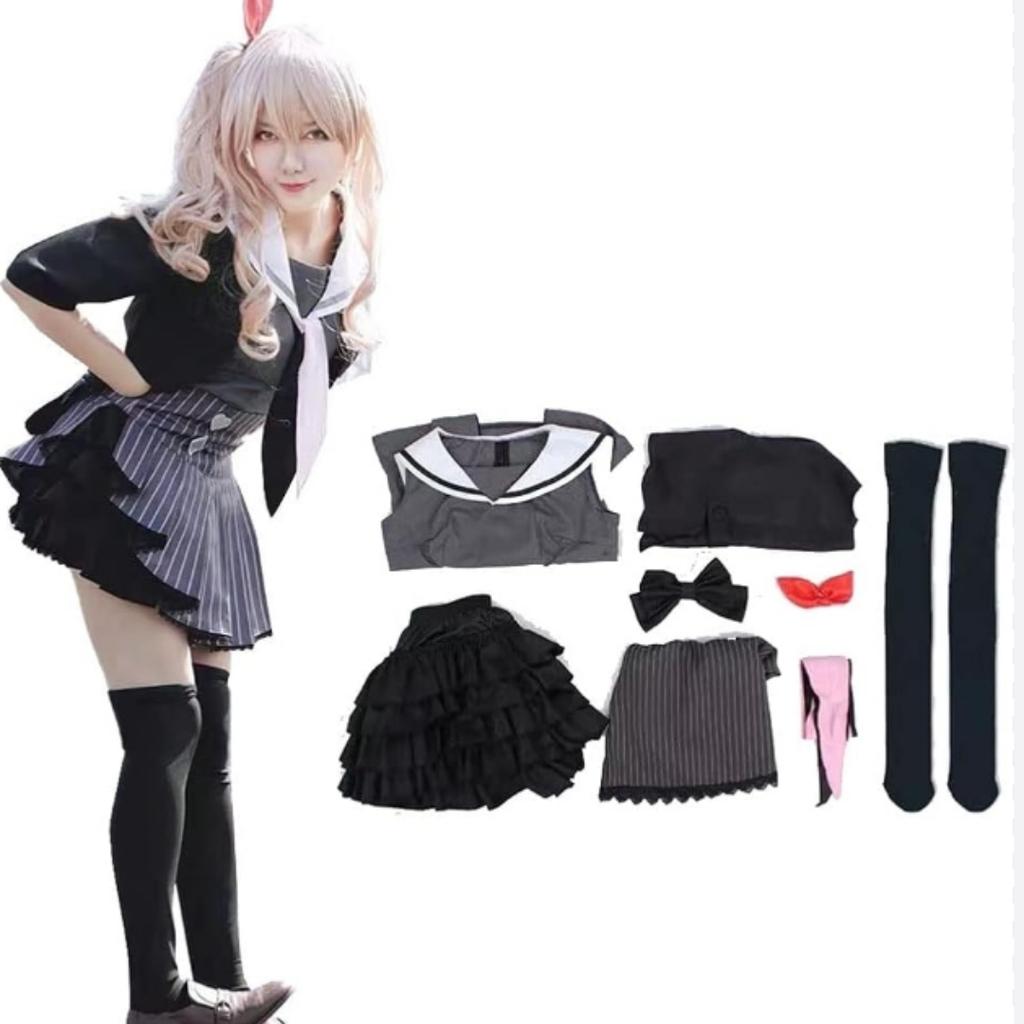 Костюмы для косплея Акиямы Мизуки, красочные сценические платья, костюмы для вечеринки на Хэллоуин, полный комплект