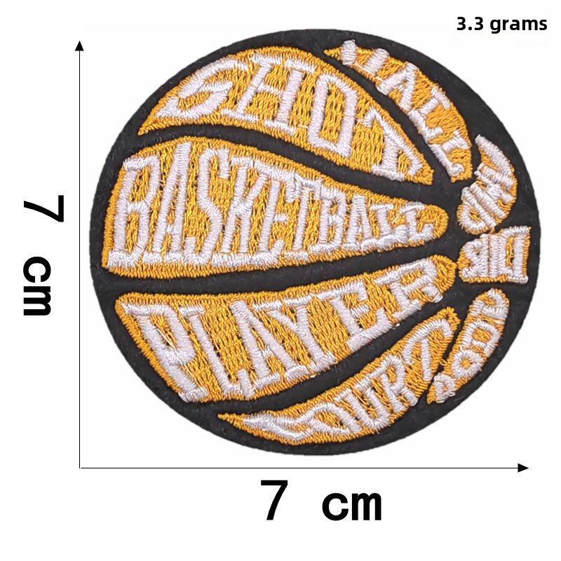 Спортивная вышитая нашивка Jianxing Cross-Border для украшения одежды
