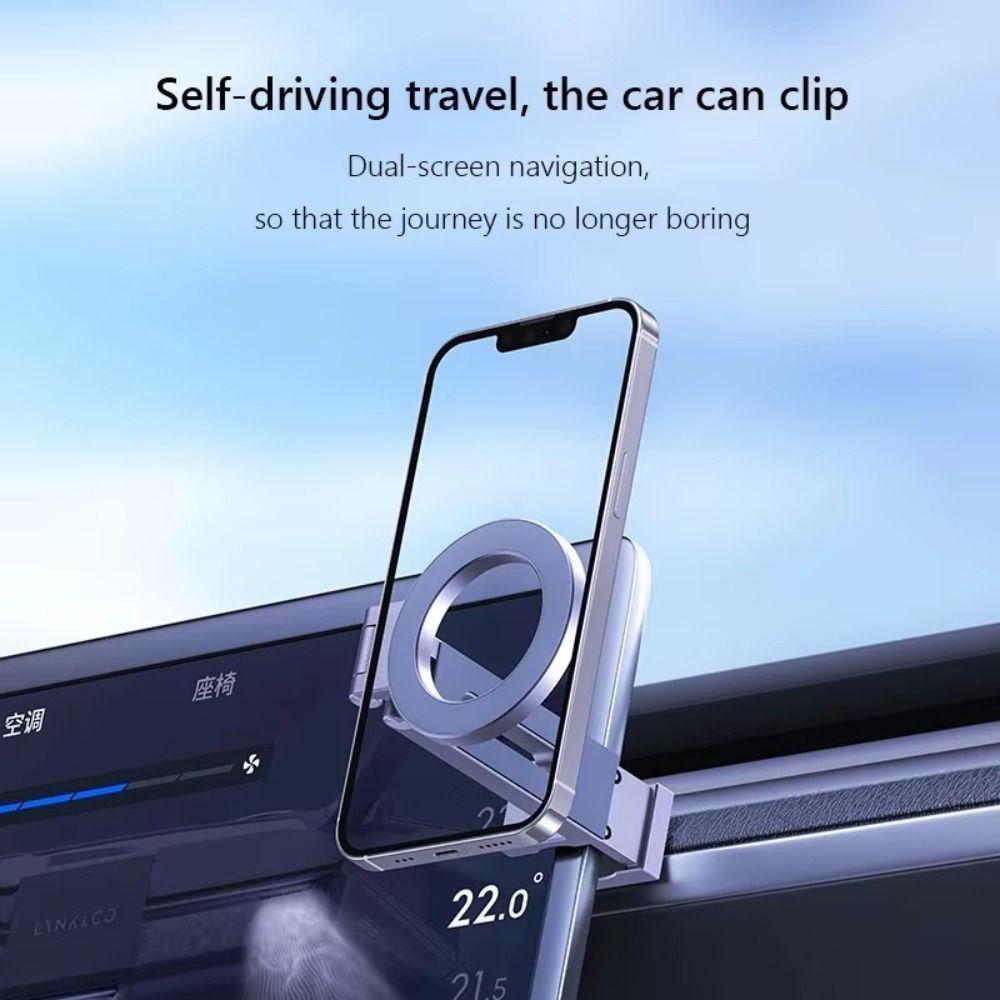 Adjustable Gripping Phone Holders 360° Rotation Car Stand Gifts Magnetic Phone Holder