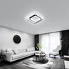 Светодиодный потолочный светильник, квадратный потолочный светильник, современный потолочный светильник, белый акриловый и металлический потолочный светильник для спальни, гостиной, кухни