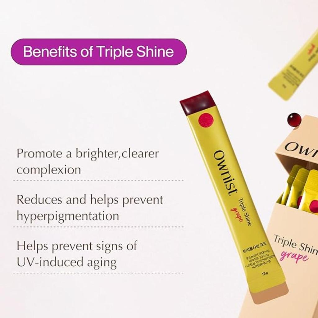 Ownist Triple Collagen Grape 1box (14STICK)