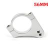 56mm Motorcycle Steering Damper Fork Frame Mounting Clamp Aluminum Alloy Bracket