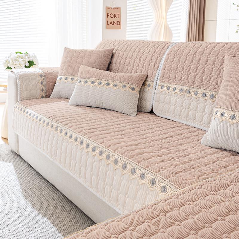 Corduroy Sofa Cushions: Non-Slip, Dirt-Resistant, Pastoral Style 2025 Sofa Covers for a Fresh, High-End Look