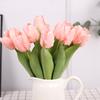 Имитация тюльпана 37 см. Искусственный тюльпан. Искусственный шелк. Поддельный тюльпан. Цветок оптом для вазы. Свадебный декор для дома. Весенние вечеринки. Подарок на День матери.