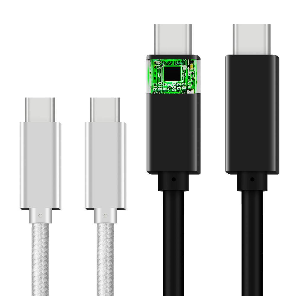 USB3.2 GEN 2 PD100W Type C Braid 20Gbps Data Fast Charging Cable