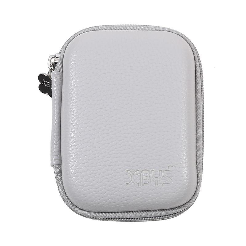 Портативный мини-сумка для хранения цифровых гаджетов из искусственной кожи, чехол для зарядного устройства наушников, кабель для передачи данных, U-образный органайзер для дисков