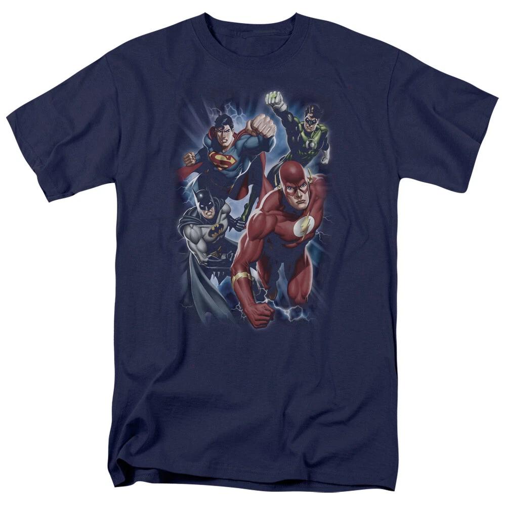 Justice League Of America "Storm Chasers" T-Shirt - Regular or Tank - to 5X