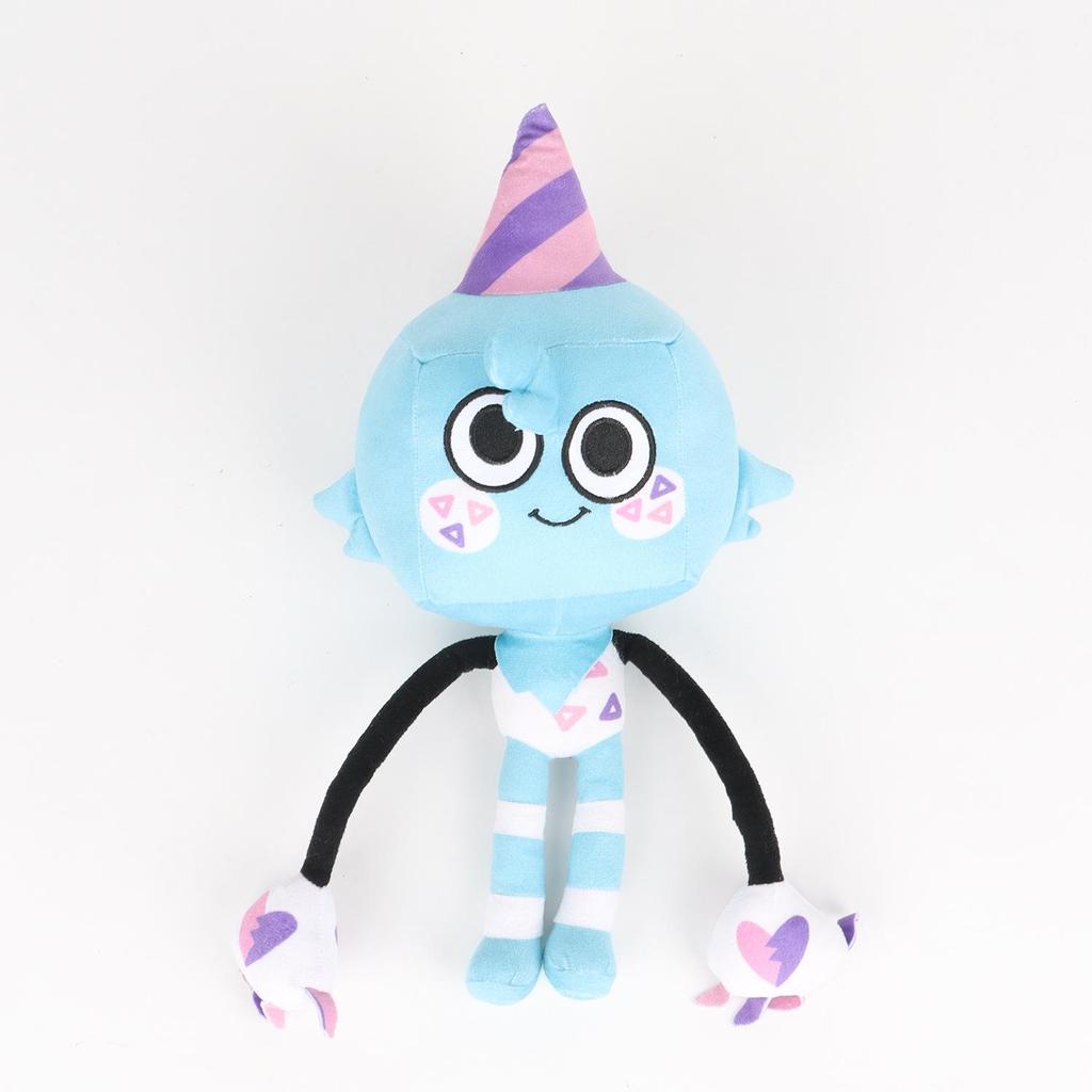 Dandy's World Plush Cute Dandy World Scrap Stuffed Horror Game Goob Pebble Plushie Soft Pillow Doll Kawaii Room Decor Toy