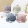 Soft Brim Baby Baseball Hat Cute Animal Kids Sun Hats Sunshade Cartoon Infant Peaked Cap  Girls