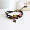 Ethnic Style Colorful Ceramic Bracelet Literary Style Fashion Bracelet Colorful Beaded Jewelry Bracelet