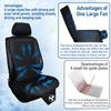 DC 12V 3D Spacer Car Summer Cool Air Seat Cushion With 8Fan Fast Blowing Ventilation Seat Cooling Pat Refrigerated Seat