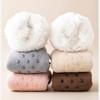 Напольные носки, Плюшевые, Утолщенные, Теплые носки, Женские, Домашние, Противоскользящие, Грелки для ног, Шерстяные носки