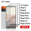 2 шт. Полное покрытие Закаленное стекло для Google Pixel 10 9 8A 8 7 Pro XL Стекло Пленка-защитное стекло