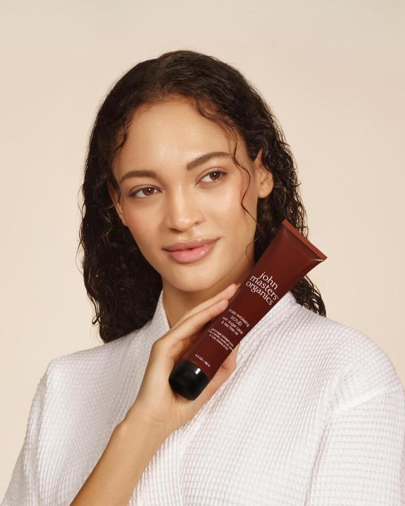 John Masters Organics Scalp E Scrub Тростниковый чай S&T (Сахар и дерево)