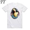Asian Size Men And Women Printing Marilyn Manson Rock T-shirt Summer Casual O-Neck Short Sleeves T-shirt HCP4073
