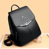 Backpack for Women New Soft Leather Fashionable Versatile Backpack Middle-aged Mother Bag Travel Bag