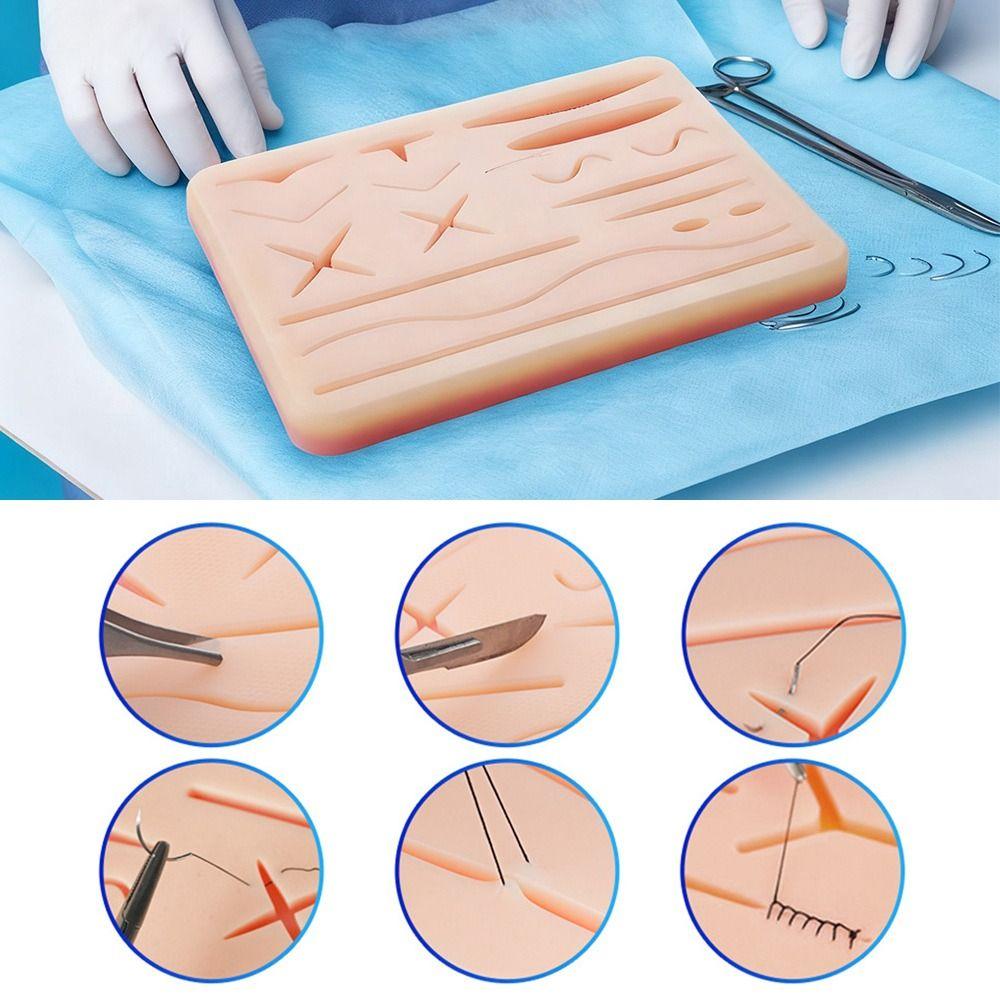 Surgical Wound Practice Suture Practice Skin Training Kit Medical Suturing Pad