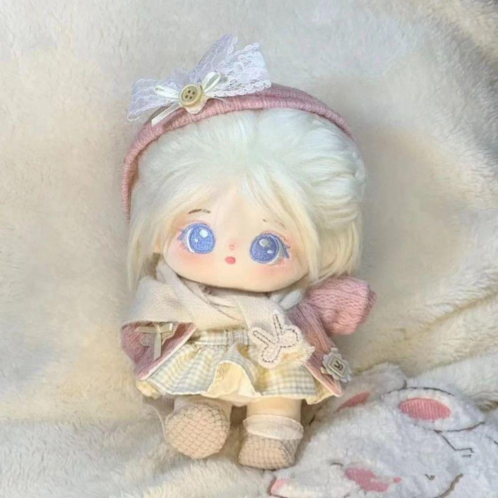 Красивая одежда для 20-сантиметровой хлопковой куклы, модная толстовка, трендовый K-pop наряд для плюшевых кукол