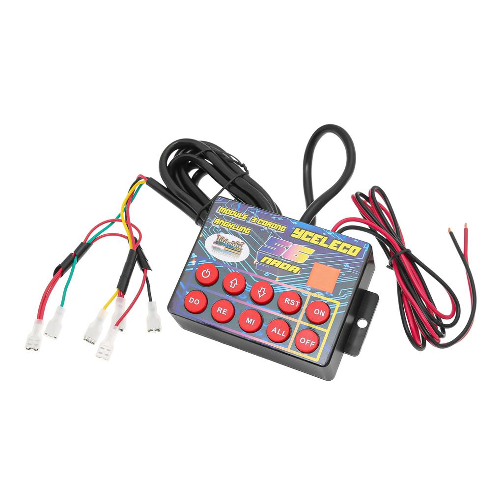 56 Melodies Universal Musical Air Horn Controller Musical Controller Regulator Car Electronic for 12V Car Boat Truck Marine Horn