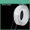 Multifunction Quality Transparent Nano High Tape Waterproof No Trace Good Elasticity Universal Selfadhesive Doublesided Tape