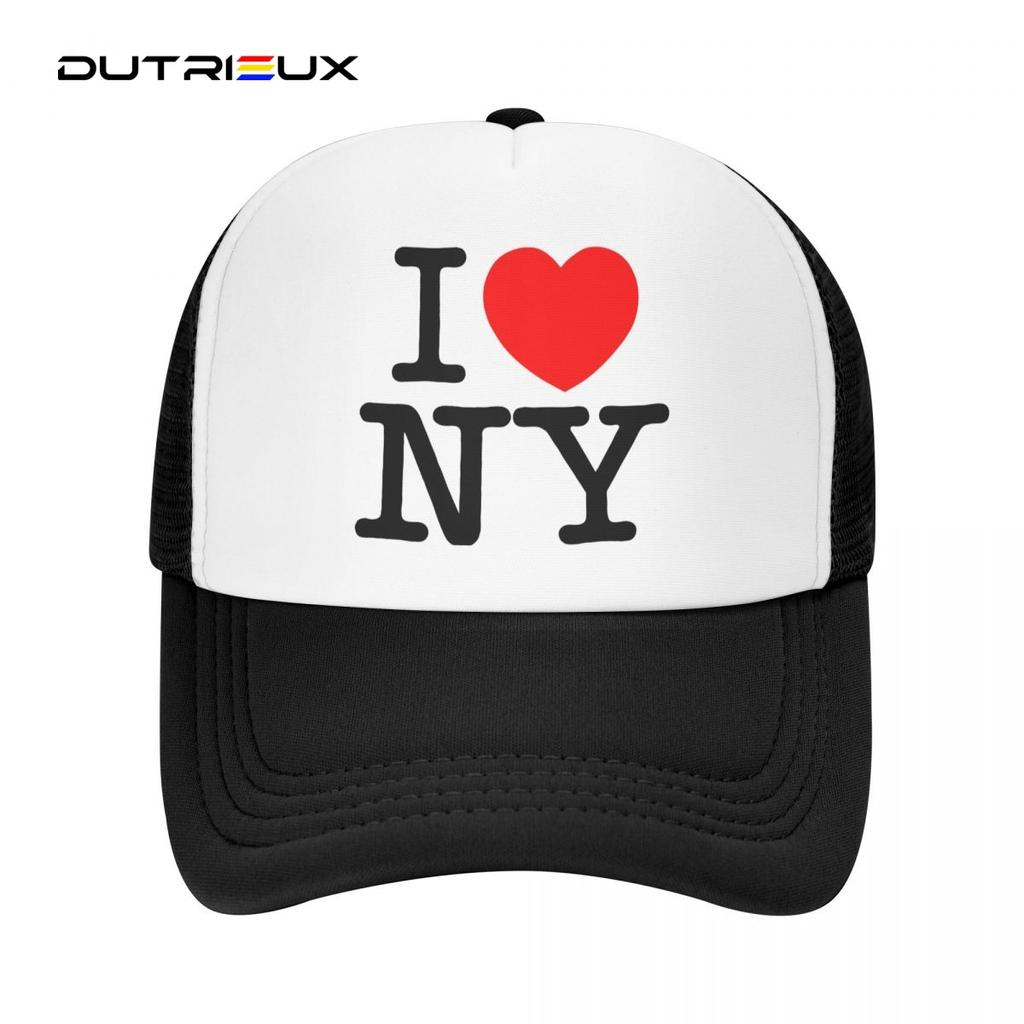 Кепка унисекс I Love NY New York, повседневная простая бейсболка, регулируемые шляпы-дальнобойщики Snapback для женщин, унисекс