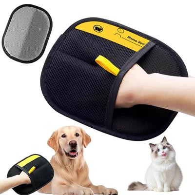 Электростатические перчатки для удаления шерсти домашних животных, многоразовые моющиеся перчатки для ухода за домашними животными, двухсторонние перчатки для удаления шерсти домашних животных, для мебели, кровати, дивана, ковра, автомобильного сиденья