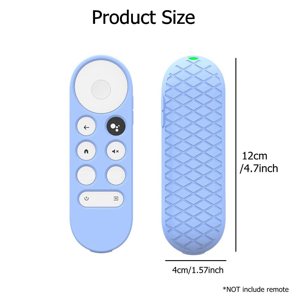 Силиконовый чехол для пульта ДУ Google TV Voice Chromecast, защитный чехол, аксессуар