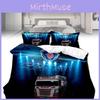Trucks Printed Scania Duvet Cover Pillowcase Bedding Set Childrens Decor Bedroom