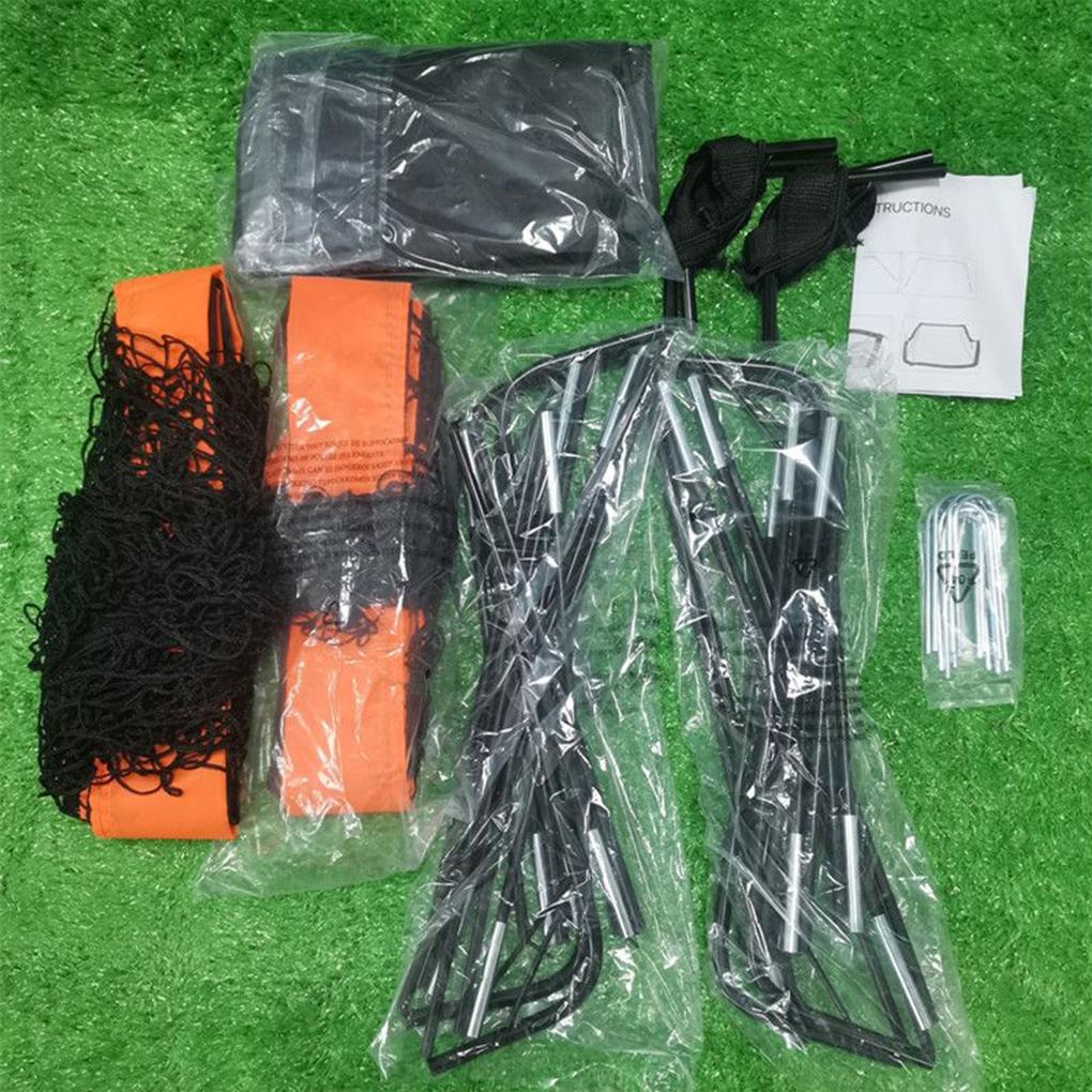 Kids Soccer Goal Set Fun Teamwork Training For Primary School Students Football Outdoor Goals Blue