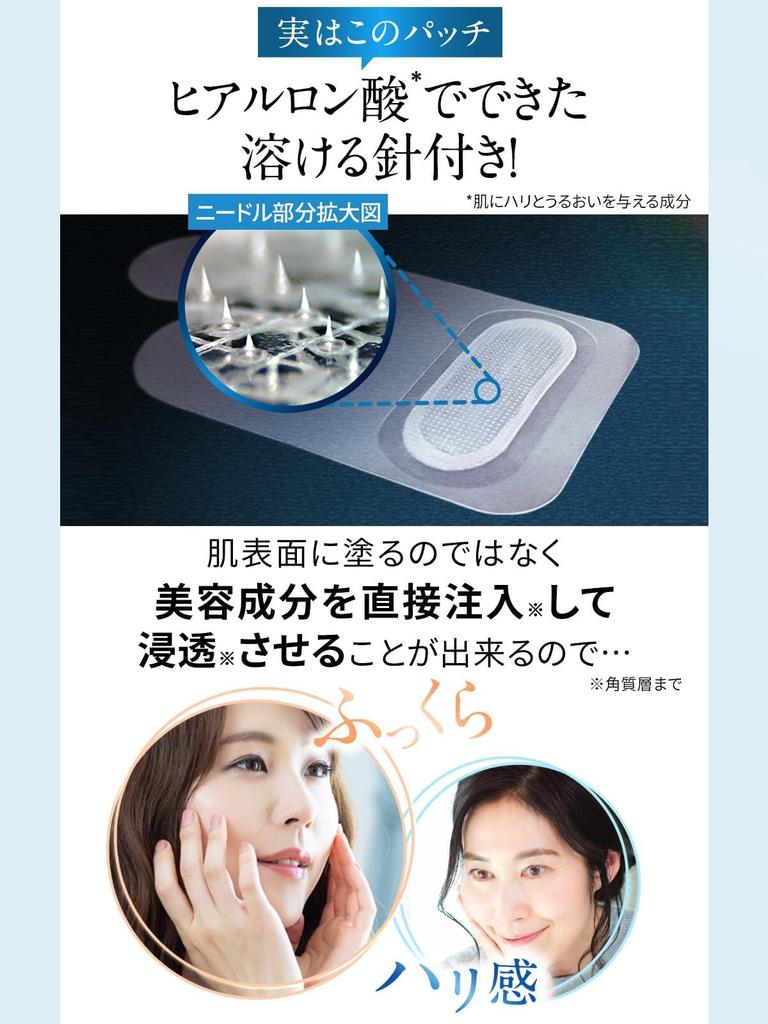 Nasolabial Kita No Kaiteki Kobo Hyaluronic Acid Needle Patch [For Folds] Refist, Patch,